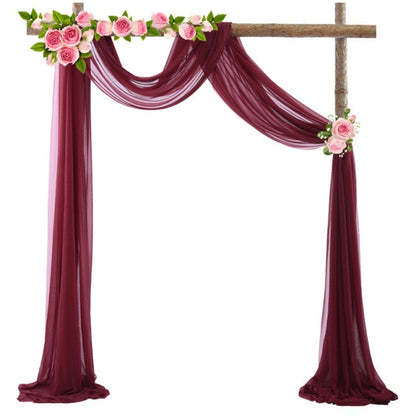 MyDrape™ Wedding Arch Curtain