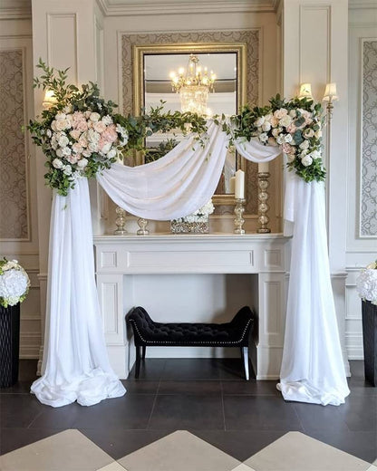 MyDrape™ Wedding Arch Curtain