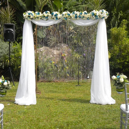 MyDrape™ Wedding Arch Curtain