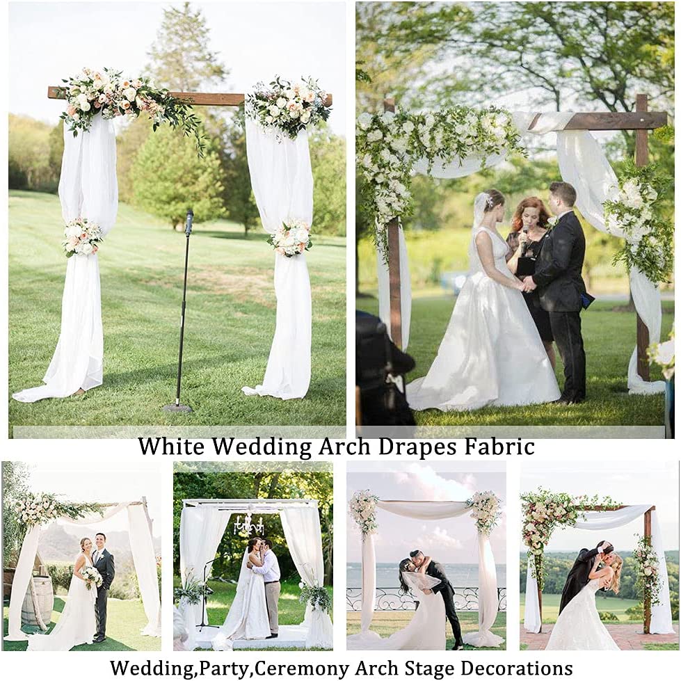 MyDrape™ Wedding Arch Curtain