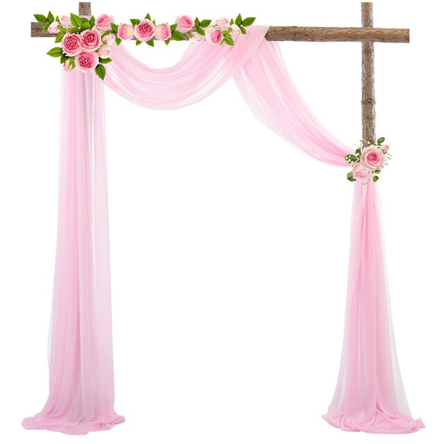 MyDrape™ Wedding Arch Curtain