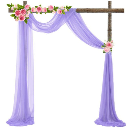 MyDrape™ Wedding Arch Curtain