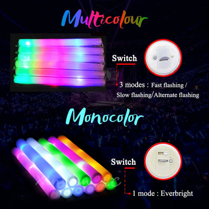 MyGlowStick™ LED Foam Sticks