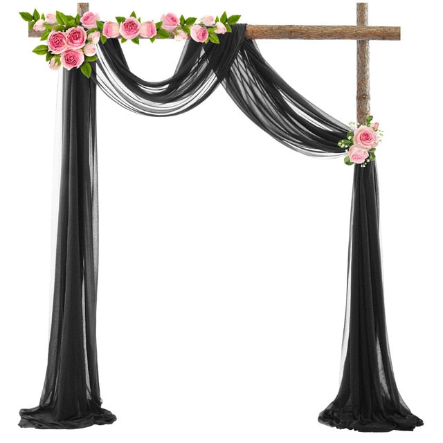 MyDrape™ Wedding Arch Curtain