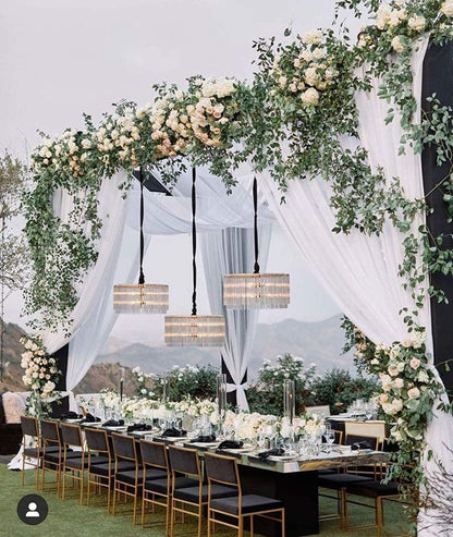 MyDrape™ Wedding Arch Curtain